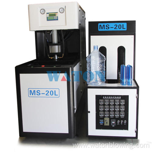 Semi Automatic 20000ML Water Bottle Blow Molding Machine